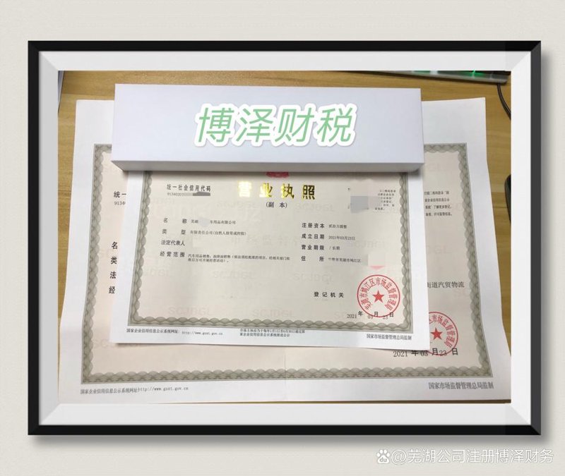 芜湖公司注册：开启商业旅程的新航标